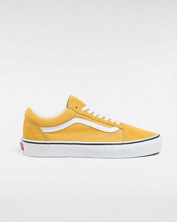 Yellow Vans Color Theory Old Skool Men Sneakers | VN5280641