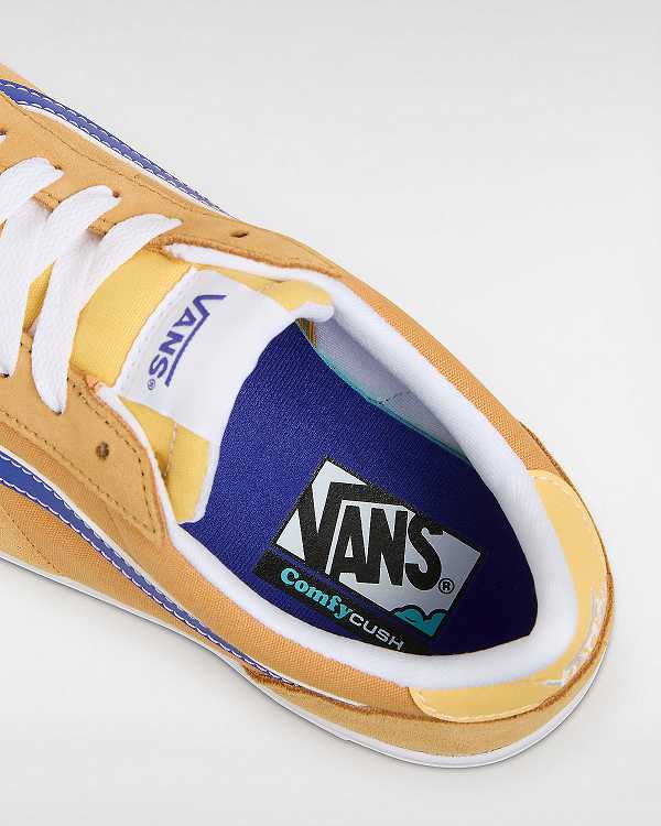 Yellow Vans Cruze Too ComfyCush Men Sneakers | VN5614720