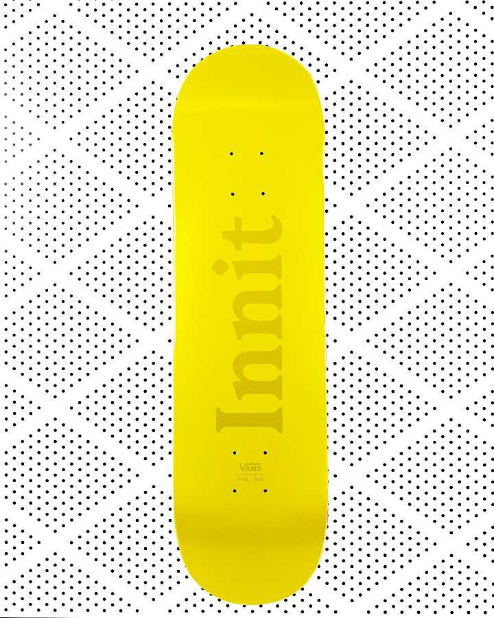 Yellow Vans Innit Unisex Skateboards | VN9263814