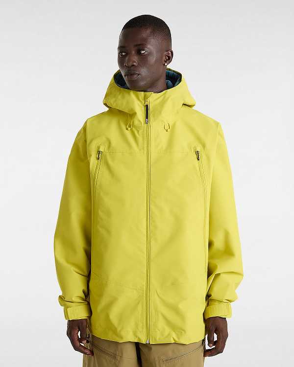 Yellow Vans MTE High-Country 3L Snowboard Men Jacket | VN9705246