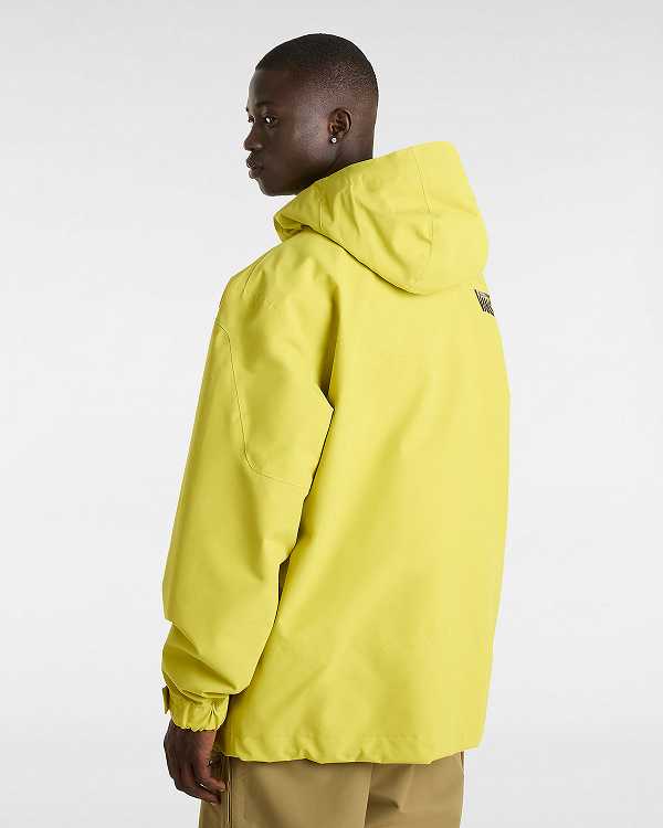 Yellow Vans MTE High-Country 3L Snowboard Men Jacket | VN9705246