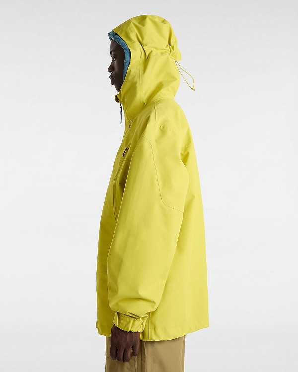 Yellow Vans MTE High-Country 3L Snowboard Men Jacket | VN9705246