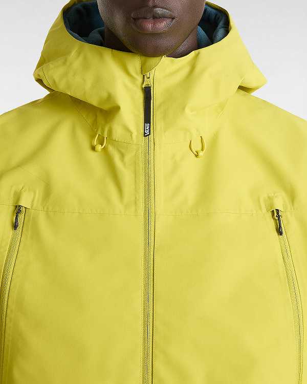 Yellow Vans MTE High-Country 3L Snowboard Men Jacket | VN9705246
