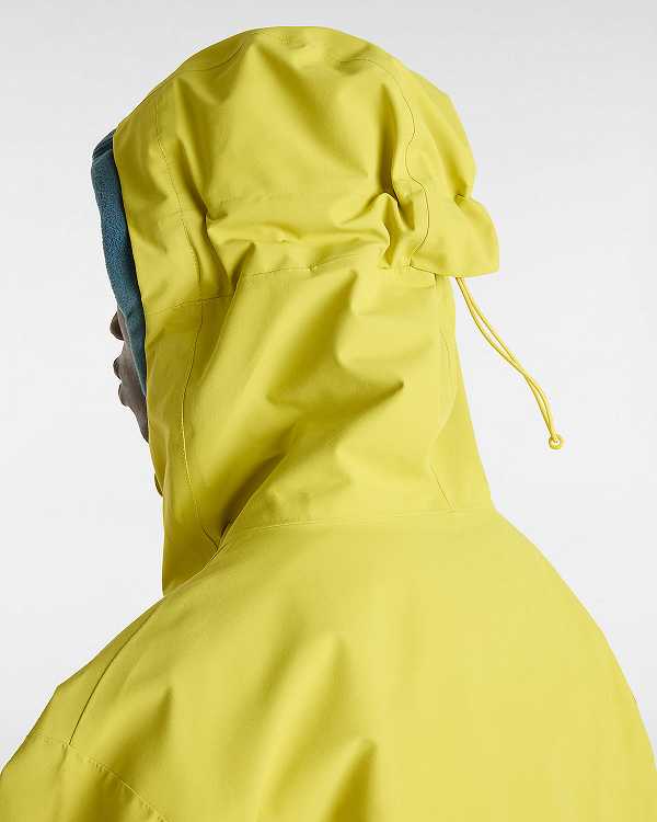 Yellow Vans MTE High-Country 3L Snowboard Men Jacket | VN9705246