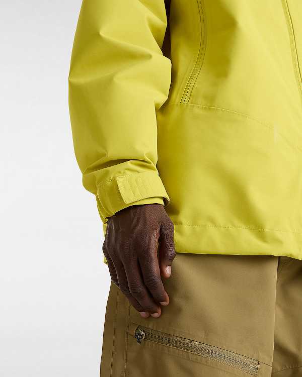 Yellow Vans MTE High-Country 3L Snowboard Men Jacket | VN9705246