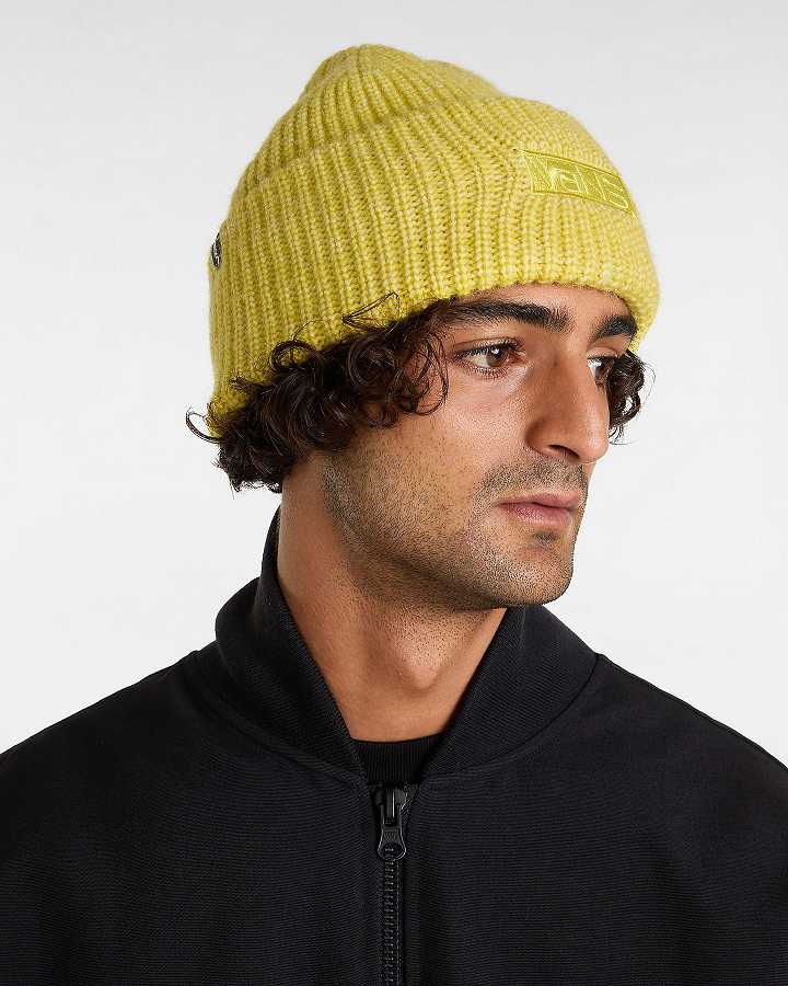 Yellow Vans Sunnyside Cuff Unisex Beanie | VN5932780